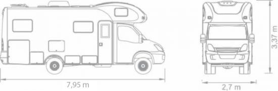 Motorhome Santo Inácio - Motorização/chassis